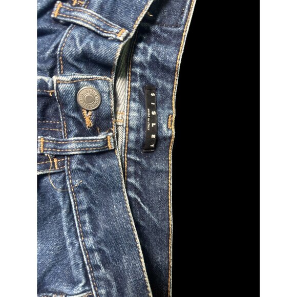 Sisley Women's Button-Fly Straight Leg Jeans, Sz 28 - Picture 6 of 9